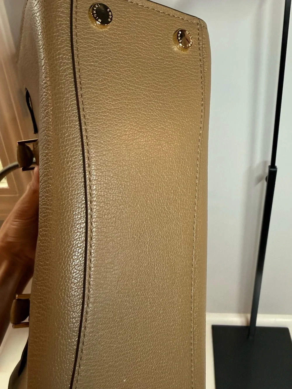 Hamilton Moderne Small Leather Satchel